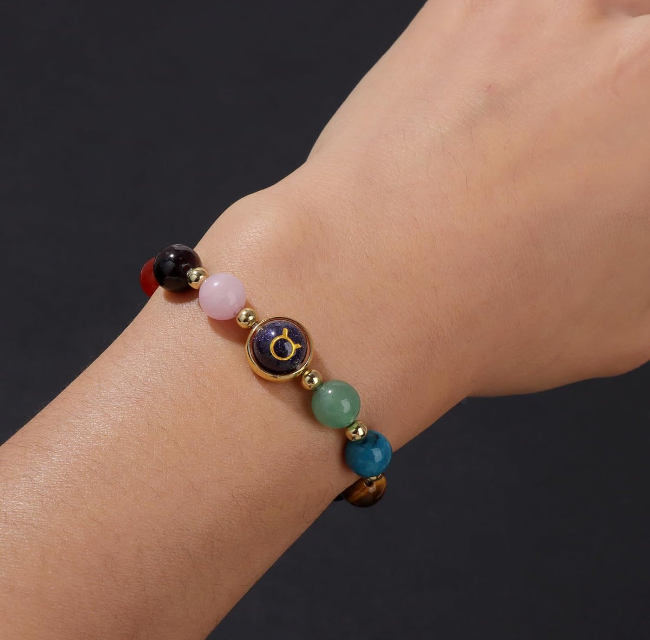 Taurus Zodiac Crystal Bracelet