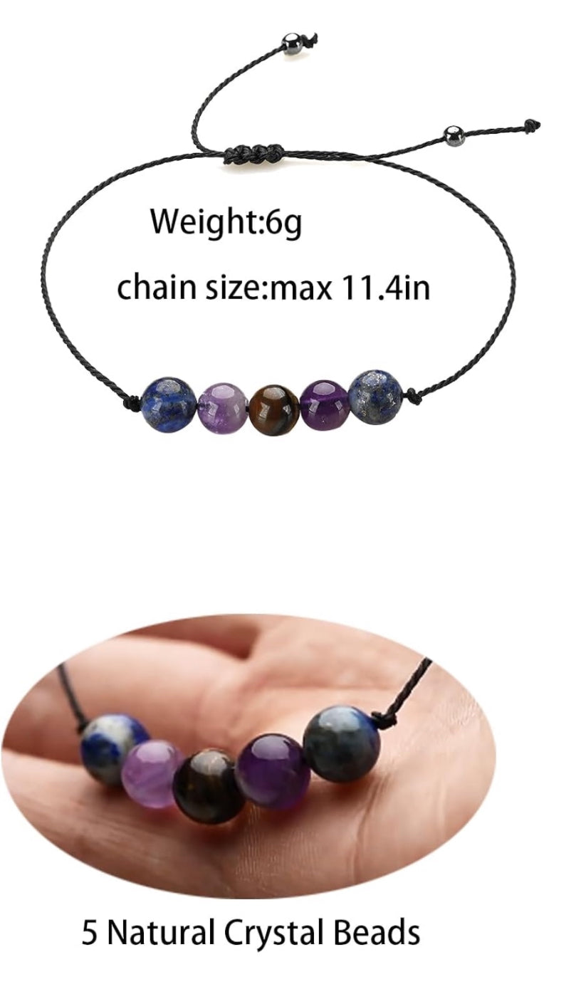 Anxiety Support Crystal Bracelet