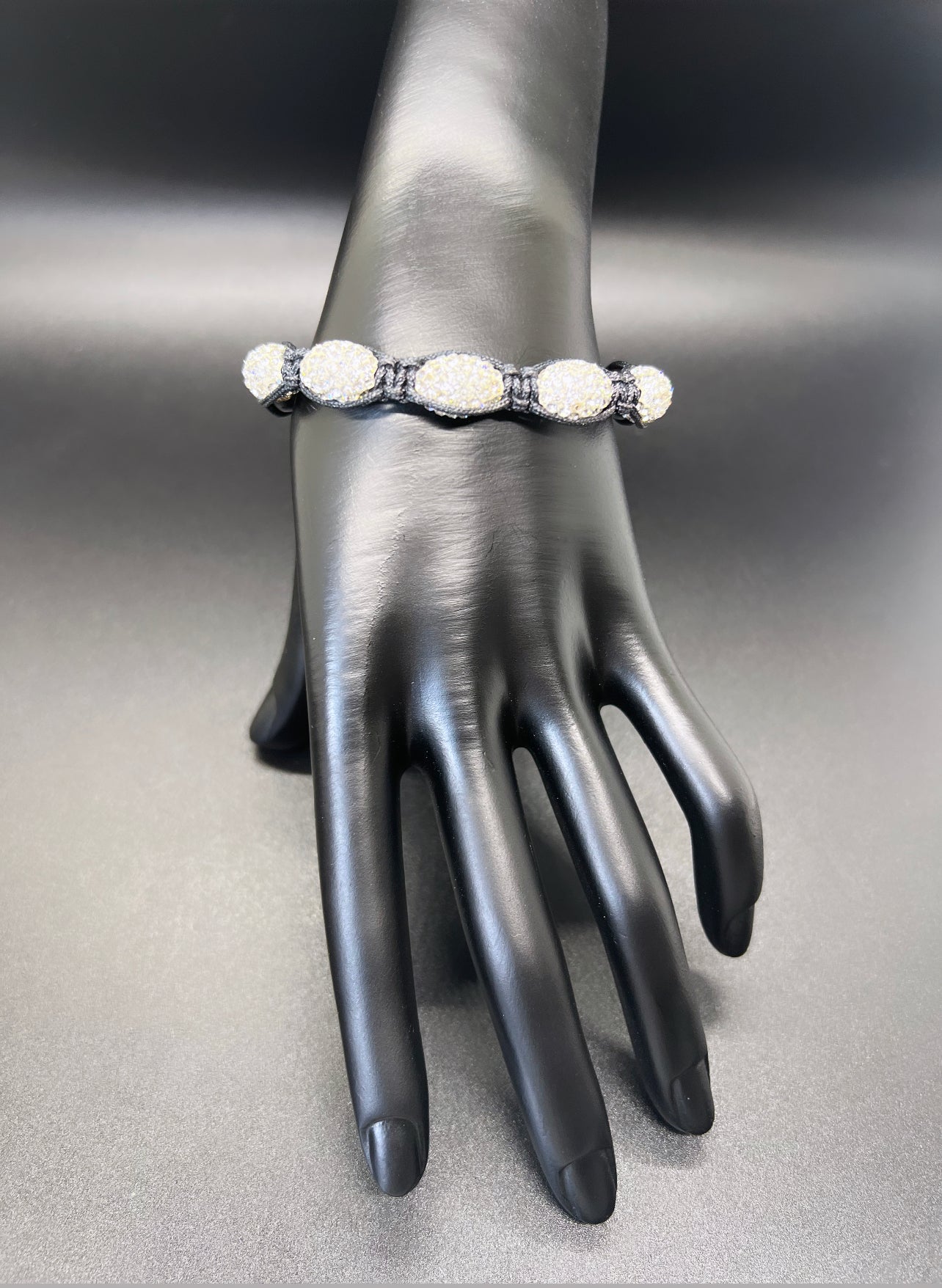 Silver Self Confidence Intention Bracelet
