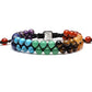 Chakra Alignment 7 Crystal Bracelet