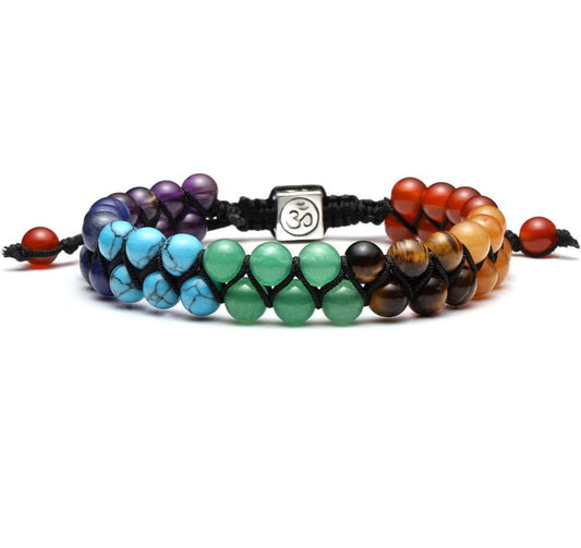 Chakra Alignment 7 Crystal Bracelet