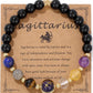 Sagittarius Zodiac Crystal Bracelet
