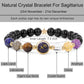 Sagittarius Zodiac Crystal Bracelet