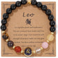 Leo Zodiac Crystal Bracelet