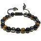 Tiger’s Eye Triple Protection Crystal Bracelet