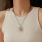 Heart Chakra Healing Crystal Necklace Set