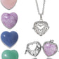 Heart Chakra Healing Crystal Necklace Set