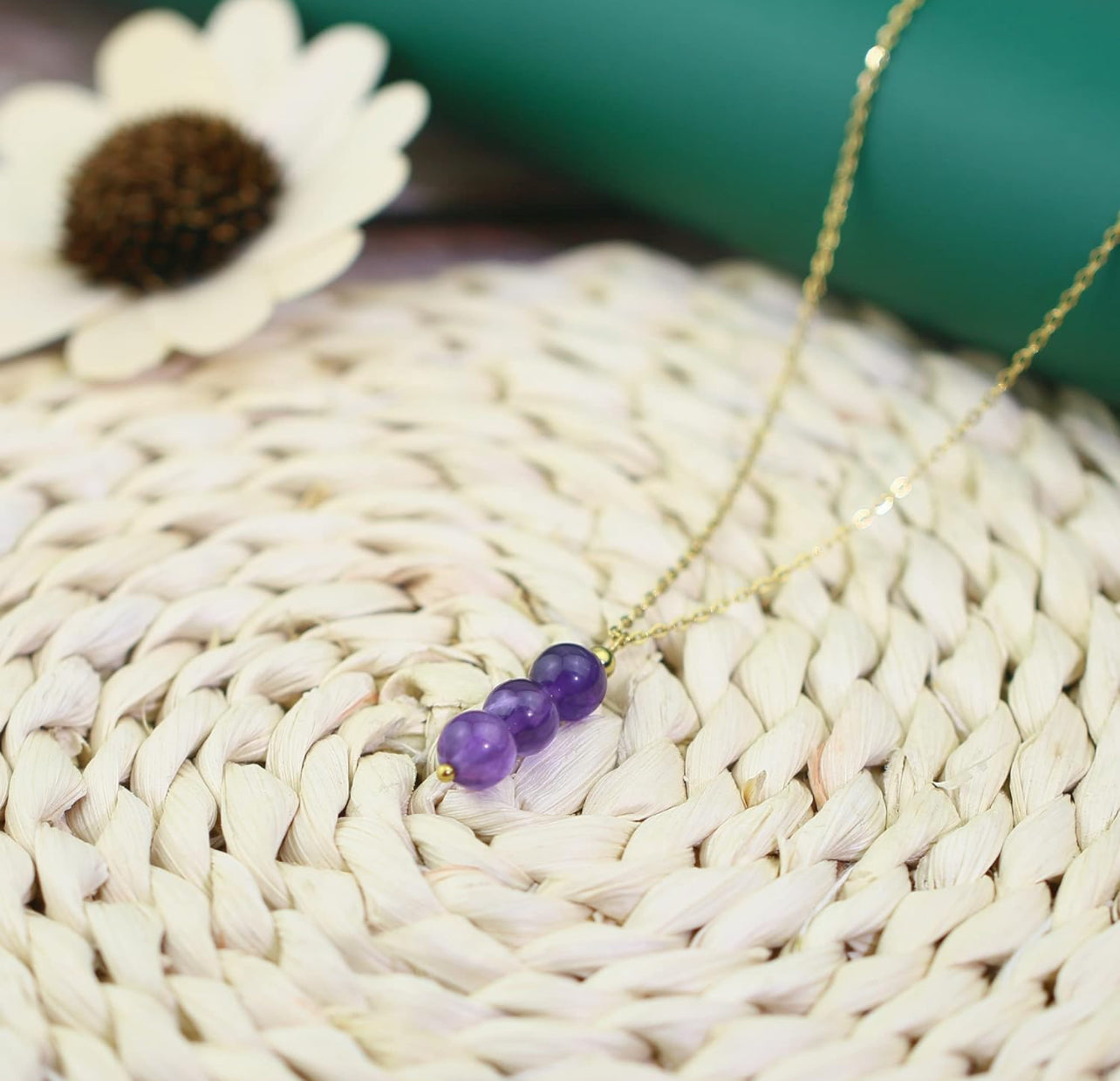 Amethyst Crystal Necklace