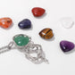 8 PCS Chakra Balancing Healing Crystal Necklace