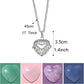 Heart Chakra Healing Crystal Necklace Set
