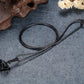 Black Obsidian Protection Crystal Pyramid Necklace