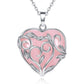 Heart Shaped Rose Quartz Necklace