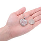 Heart Shaped Rose Quartz Necklace