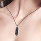 Black Lava Rock Energy Crystal Necklace