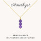 Amethyst Crystal Necklace