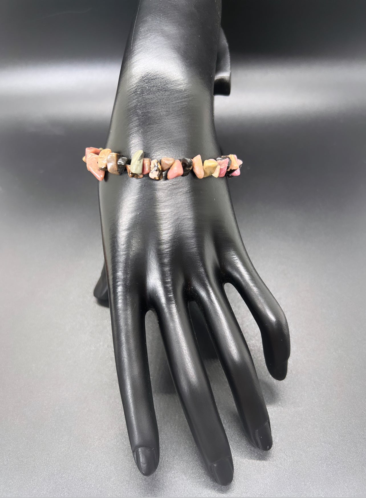 Rhodonite Crystal Bracelet