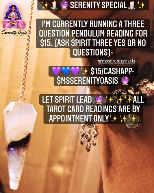 Pendulum Reading (3 Yes or No Questions)