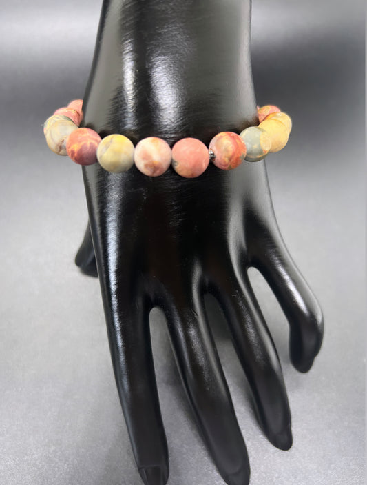 Picasso Jasper Crystal Bracelet