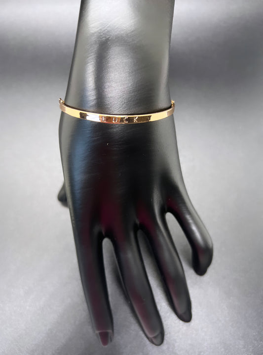 Gold Luck Manifestation Bracelet