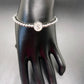 Silver Letter Manifestation Bracelet